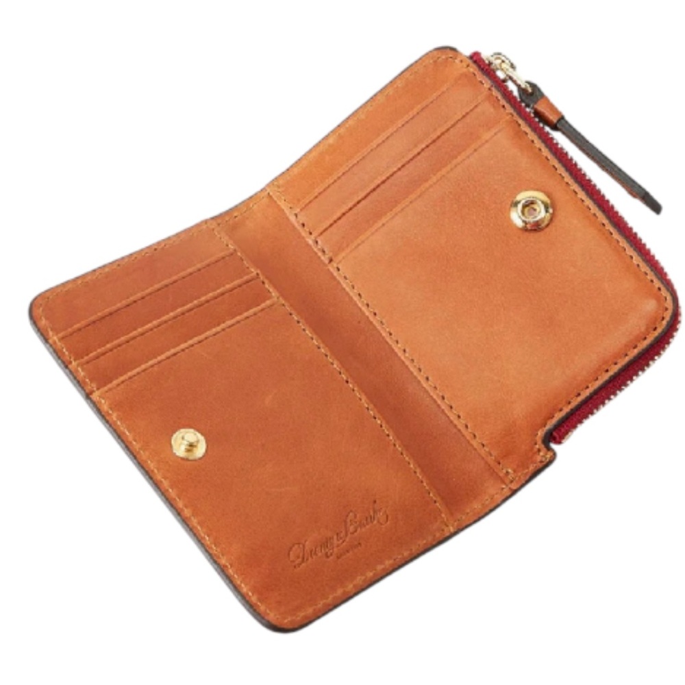 Dooney & Bourke Florentine Zip Credit Card Wallet 12 - Picture 3 of 8
